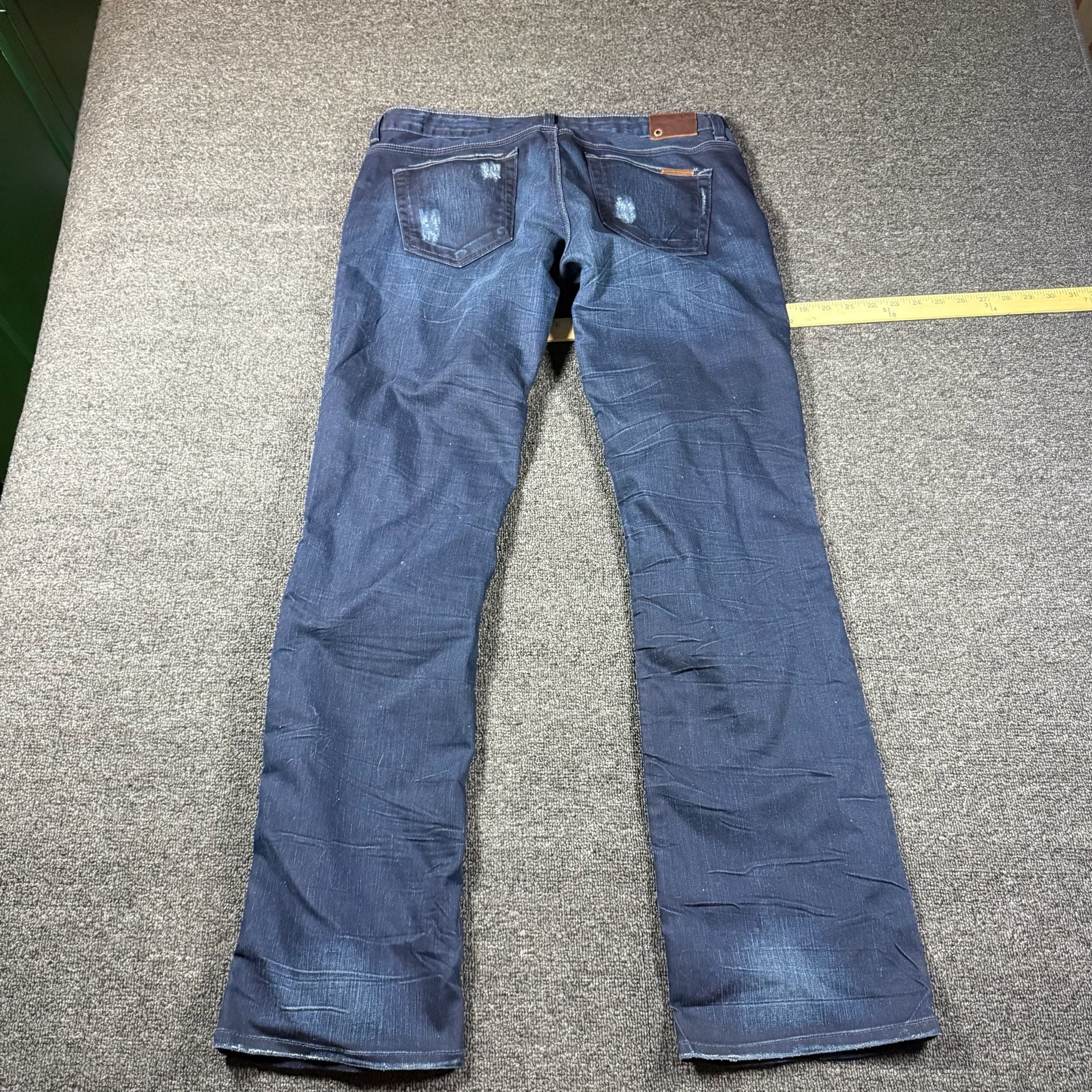Armani Exchange 2000s Dark Blue Denim Jeans 8