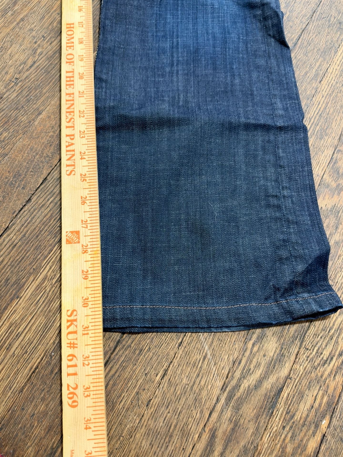 Rich & Skinny Black Jack Jeans Size 38 x 34 Dark Wash Denim 5