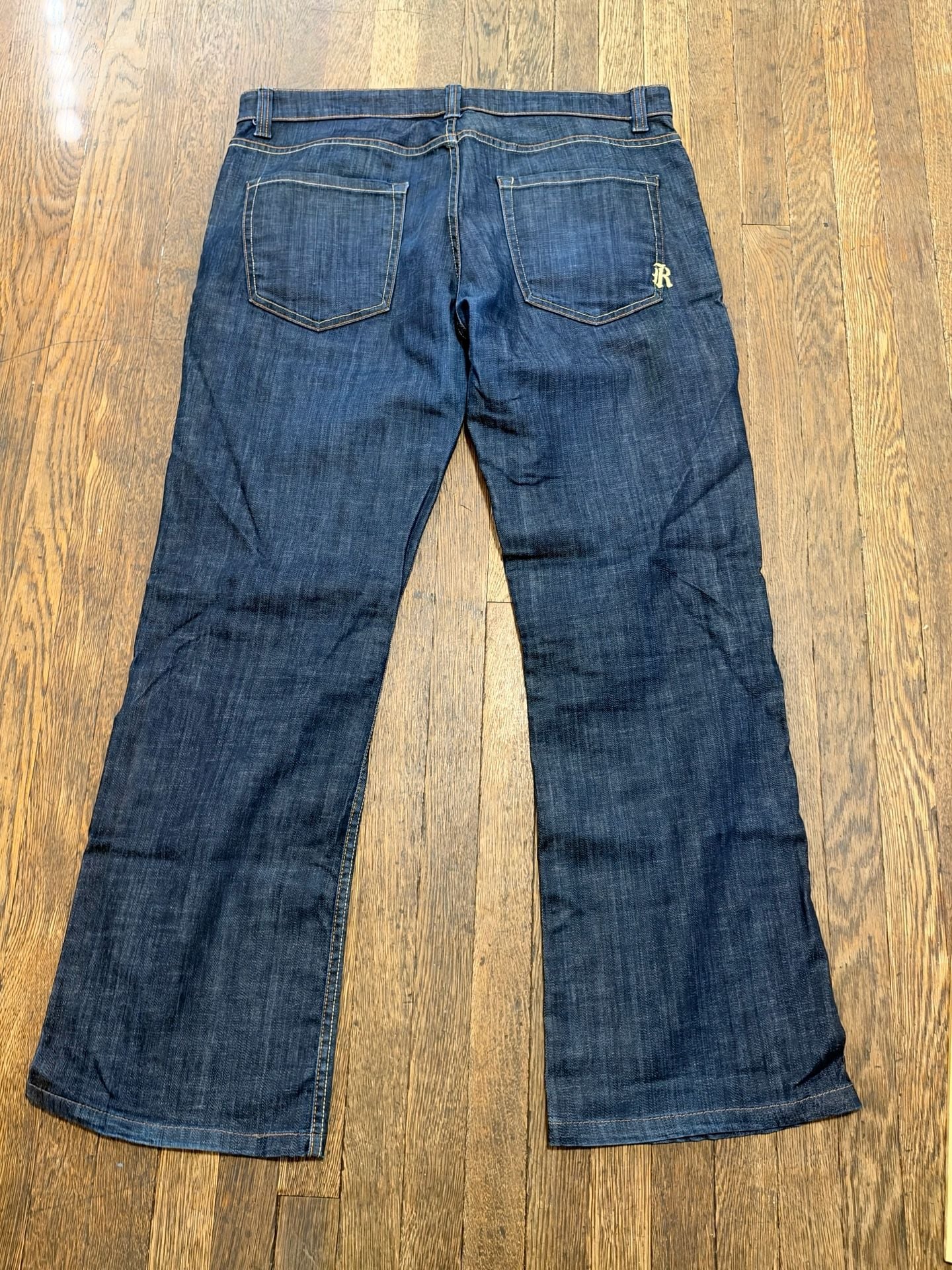 Rich & Skinny Black Jack Jeans Size 38 x 34 Dark Wash Denim 9