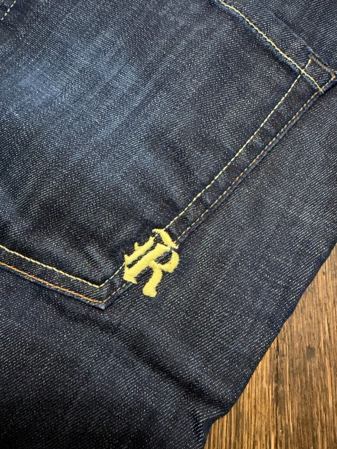 Rich & Skinny Black Jack Jeans Size 38 x 34 Dark Wash Denim 11