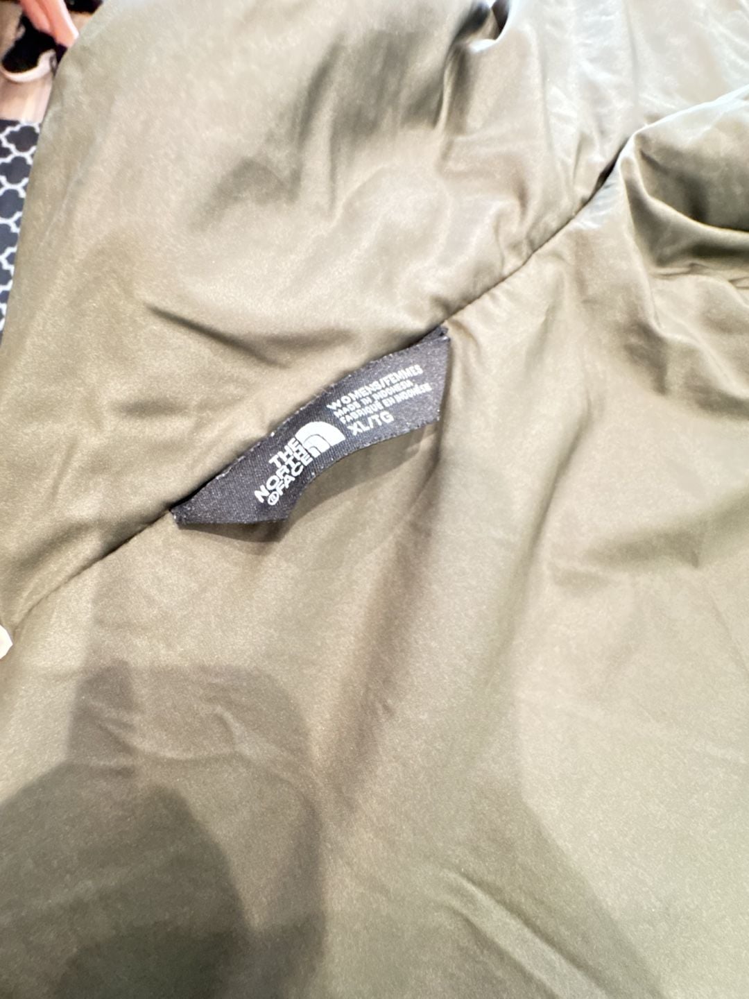 The North Face Insulated Jacket Size XL Green Full-Zip Puffer 9