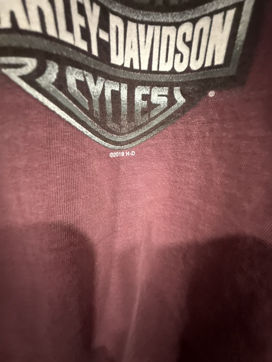 Harley-Davidson T-Shirt Size L Peterson's Miami Beach Florida Pink 3