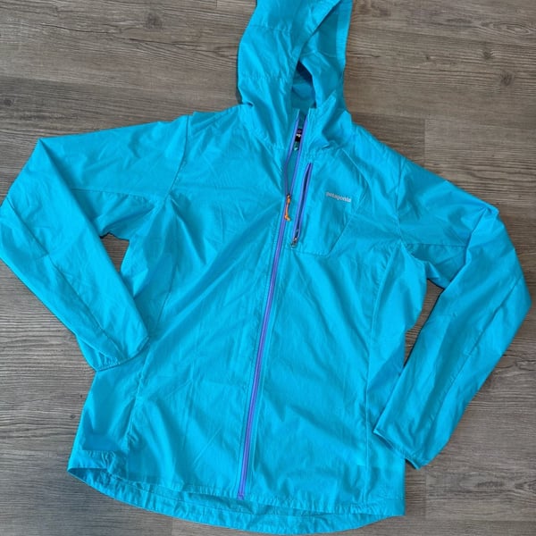Patagonia Hooded Jacket Blue Ripstop