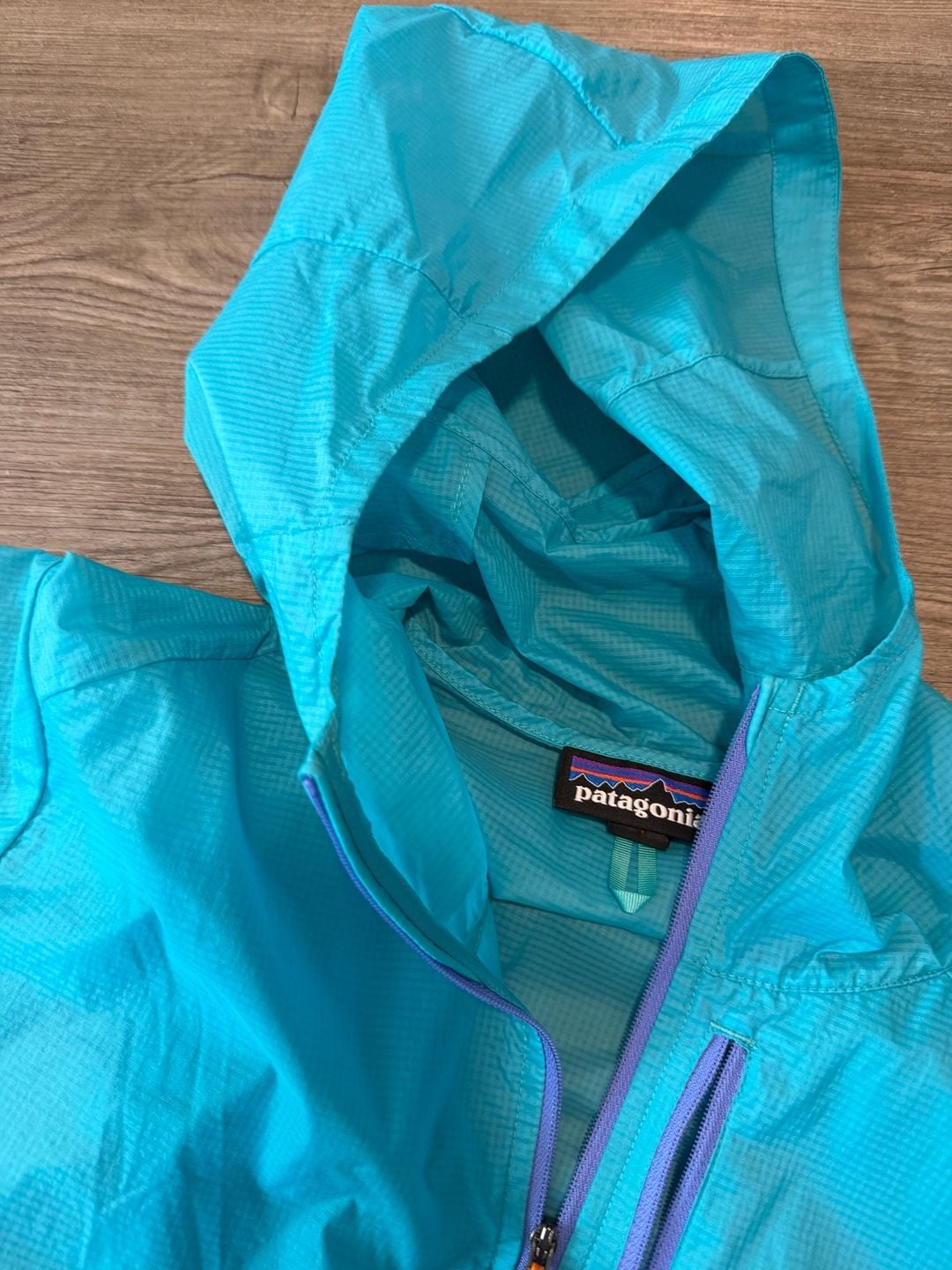 Patagonia Hooded Jacket Blue Ripstop 7