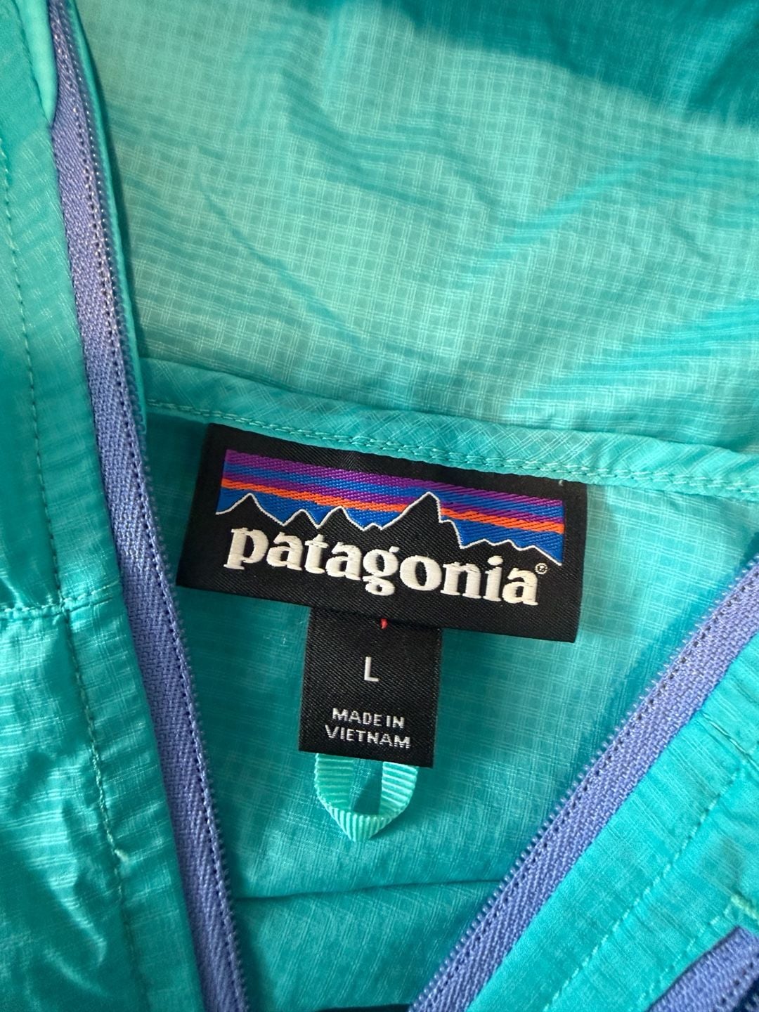 Patagonia Hooded Jacket Blue Ripstop 8