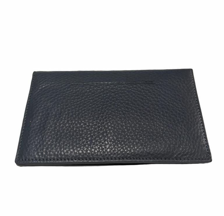 Dagne Dover Leather Bifold Wallet Blue 3