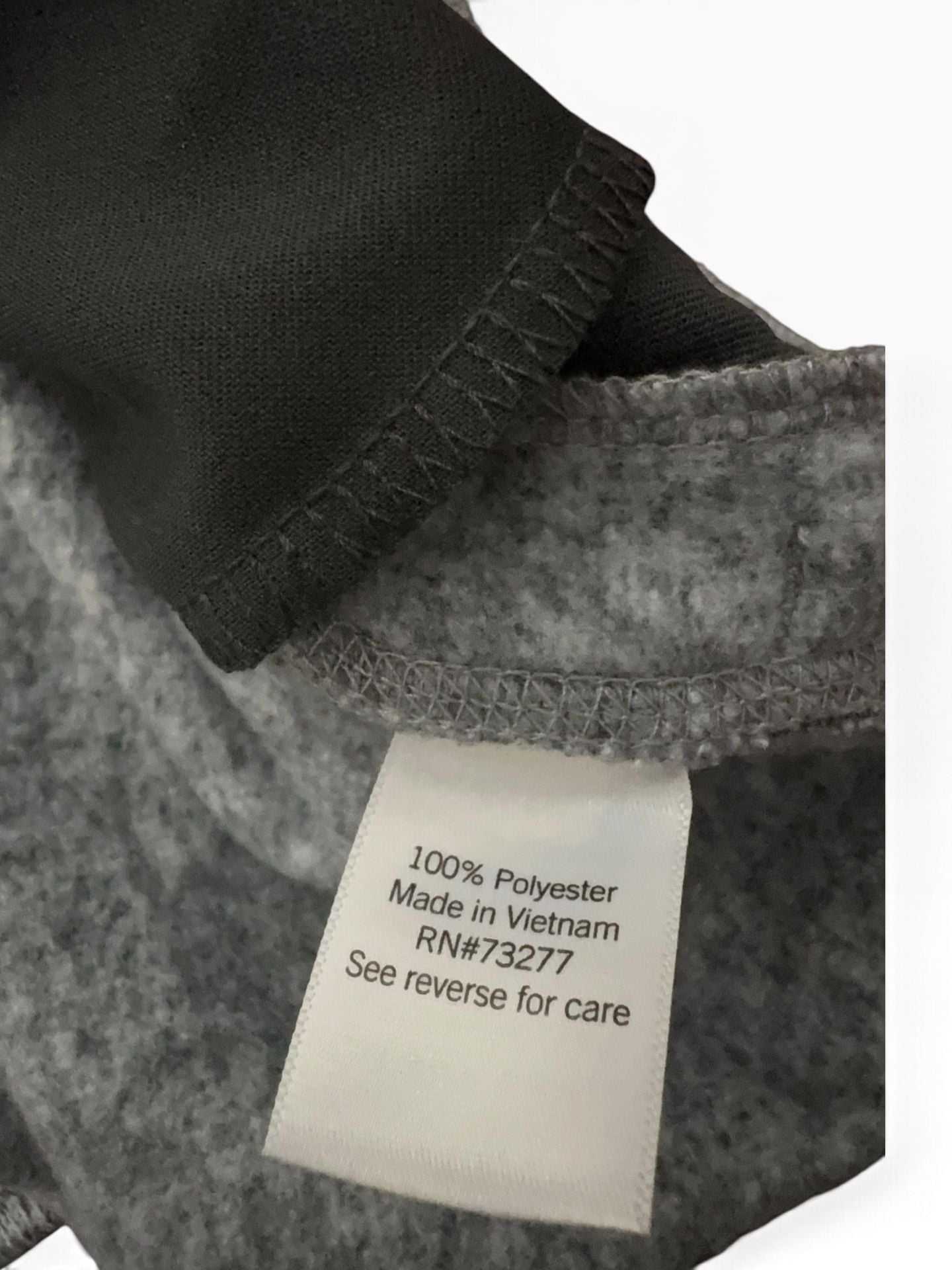 Sonoma Goods For Life Fleece Pullover Size Large Gray Mock Neck Snap 7