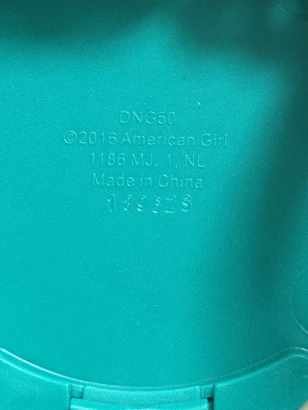 American Girl WellieWishers Garden Party Chair Teal Owl Doll Furniture 3