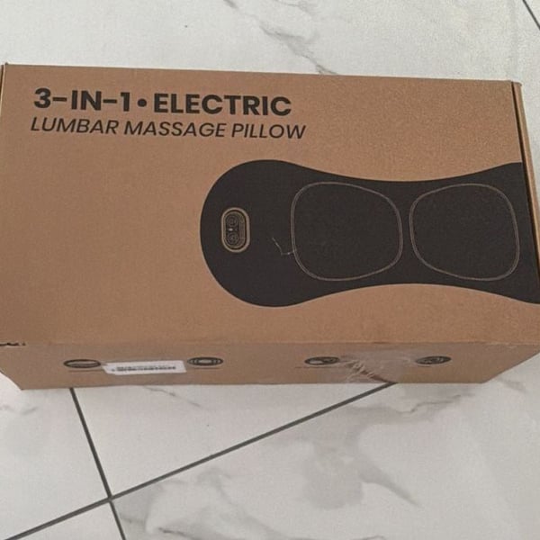 3-In-1 Electric Lumbar Massage Pillow