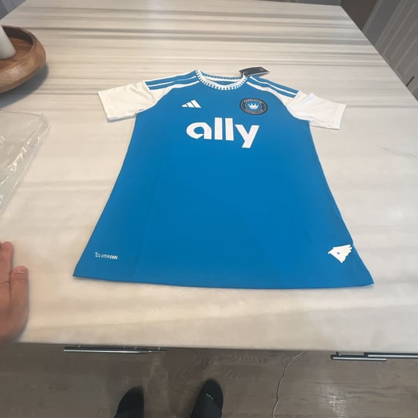 Adidas Charlotte FC Home Soccer Jersey Size M
