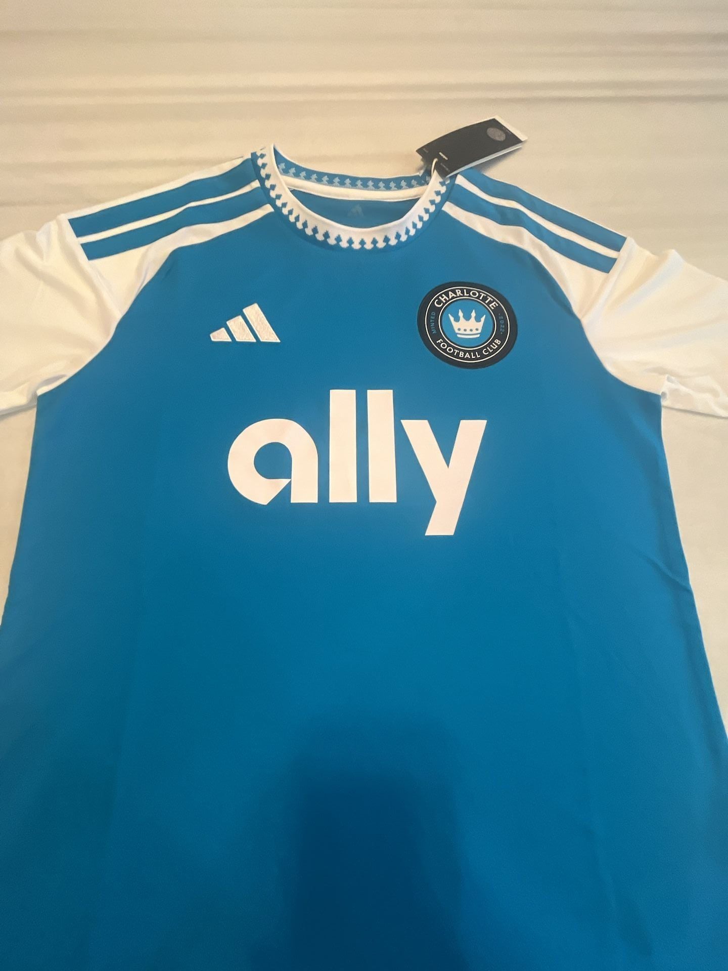 Adidas Charlotte FC Home Soccer Jersey Size M 3