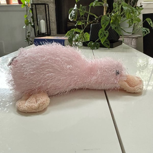 Ganz Webkinz 12” Pink Googles Platypus Plush Stuffed Animal