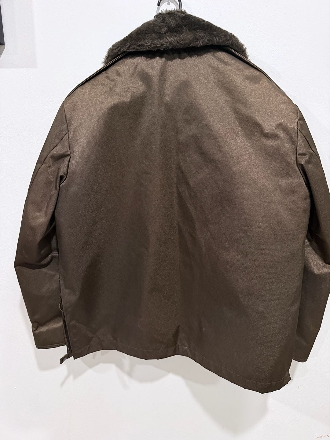 Protector Jacket Size 44R Brown Uniform Bomber Fur Collar 5