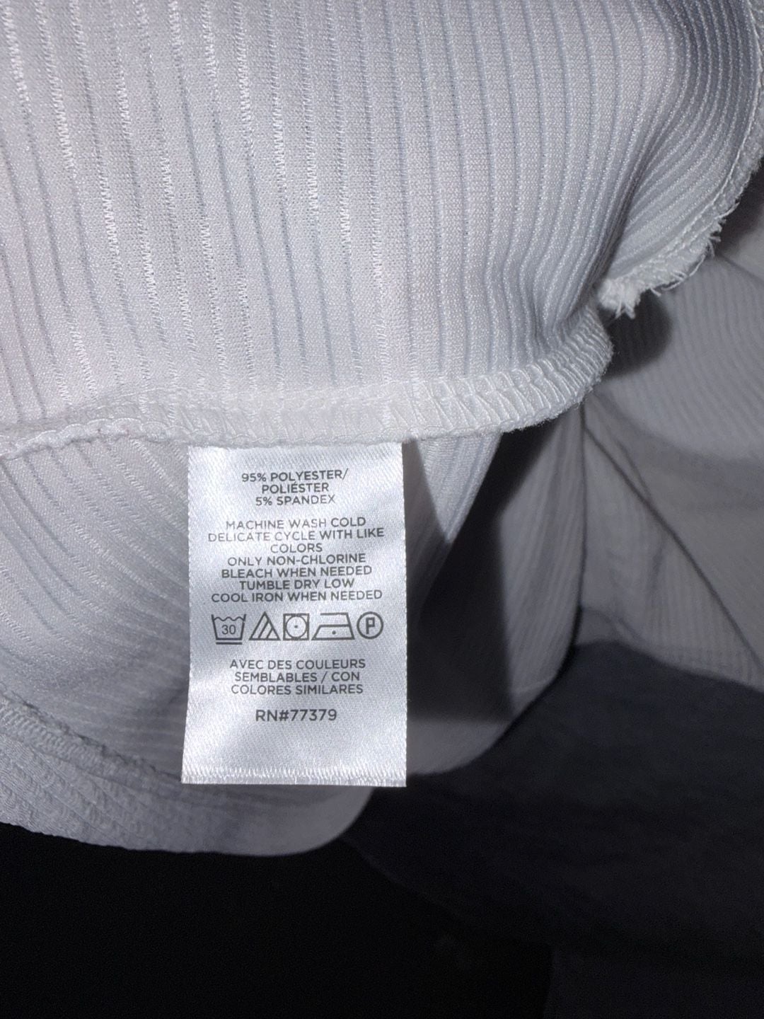 Ann Taylor Factory V-Neck Top Size S White Ribbed Sleeveless Blouse 6