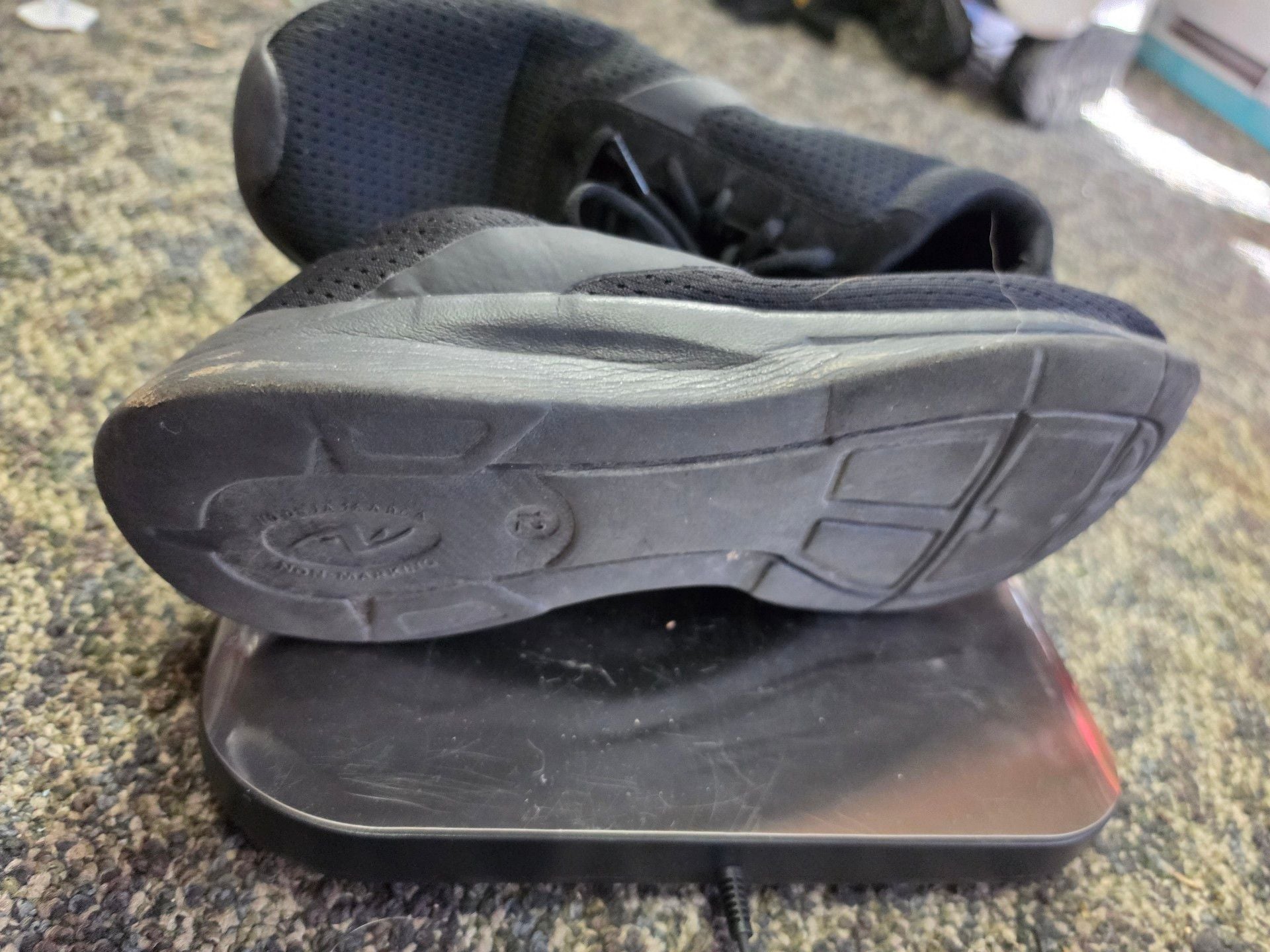 Athletic Works Black Sneakers Size 12 5