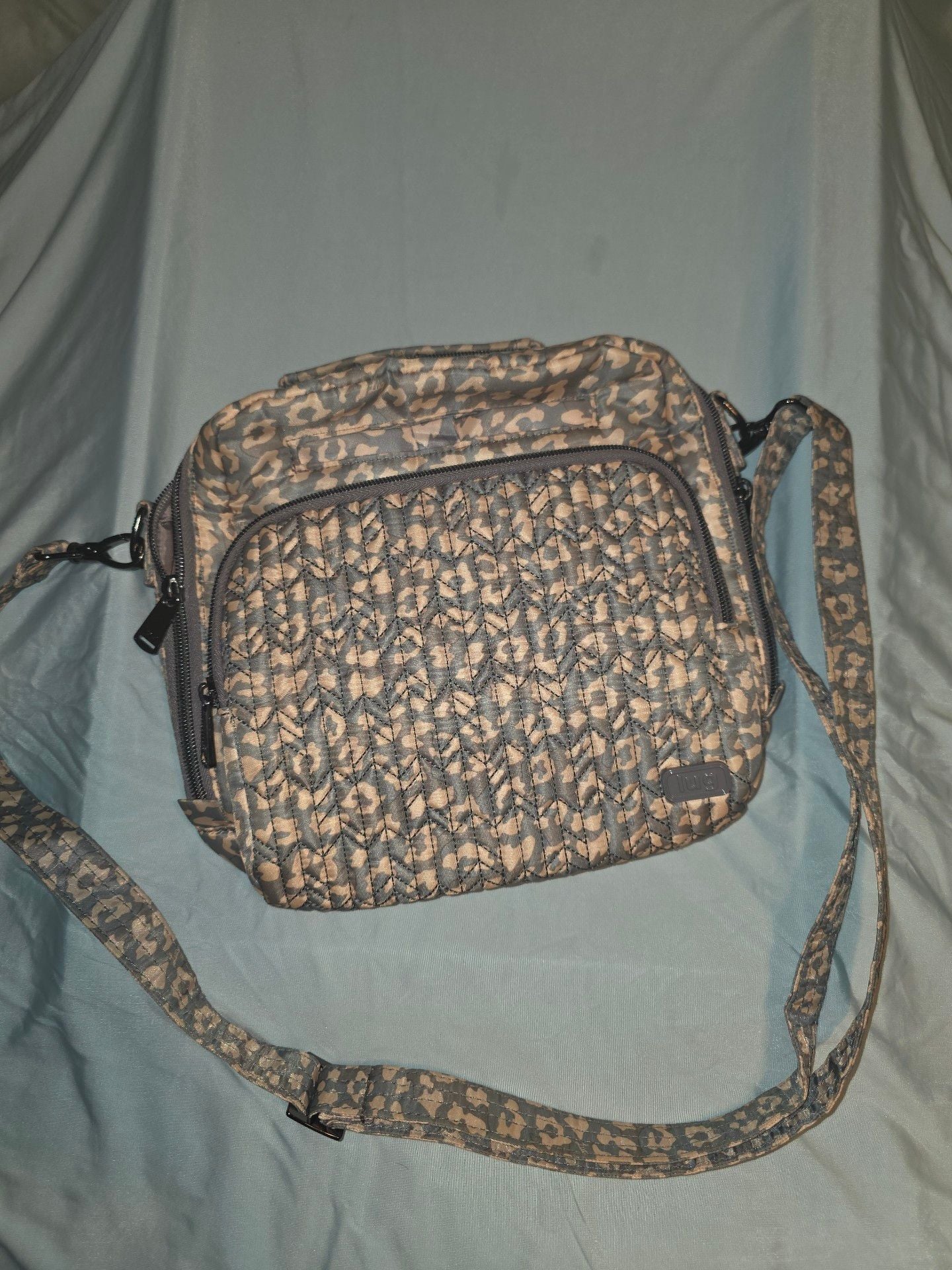 Lug Ranger 2 Crossbody Bag Leopard Gray 2
