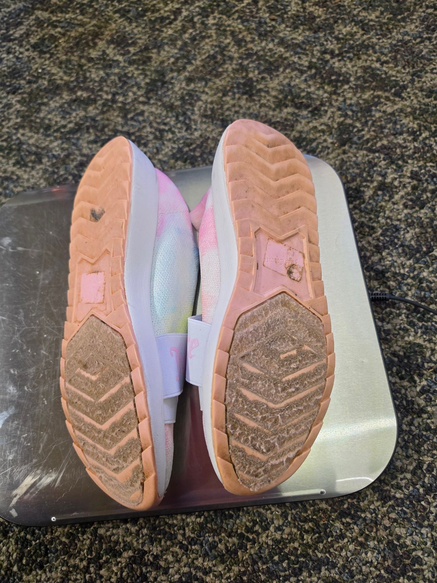 Juicy Couture Announce Slip On Sneakers Multi Tie Dye 5