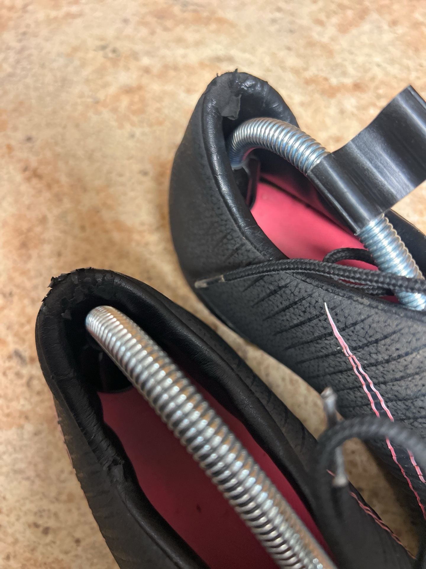 Nike Mercurial Soccer Cleats Black Pink Size 13 5