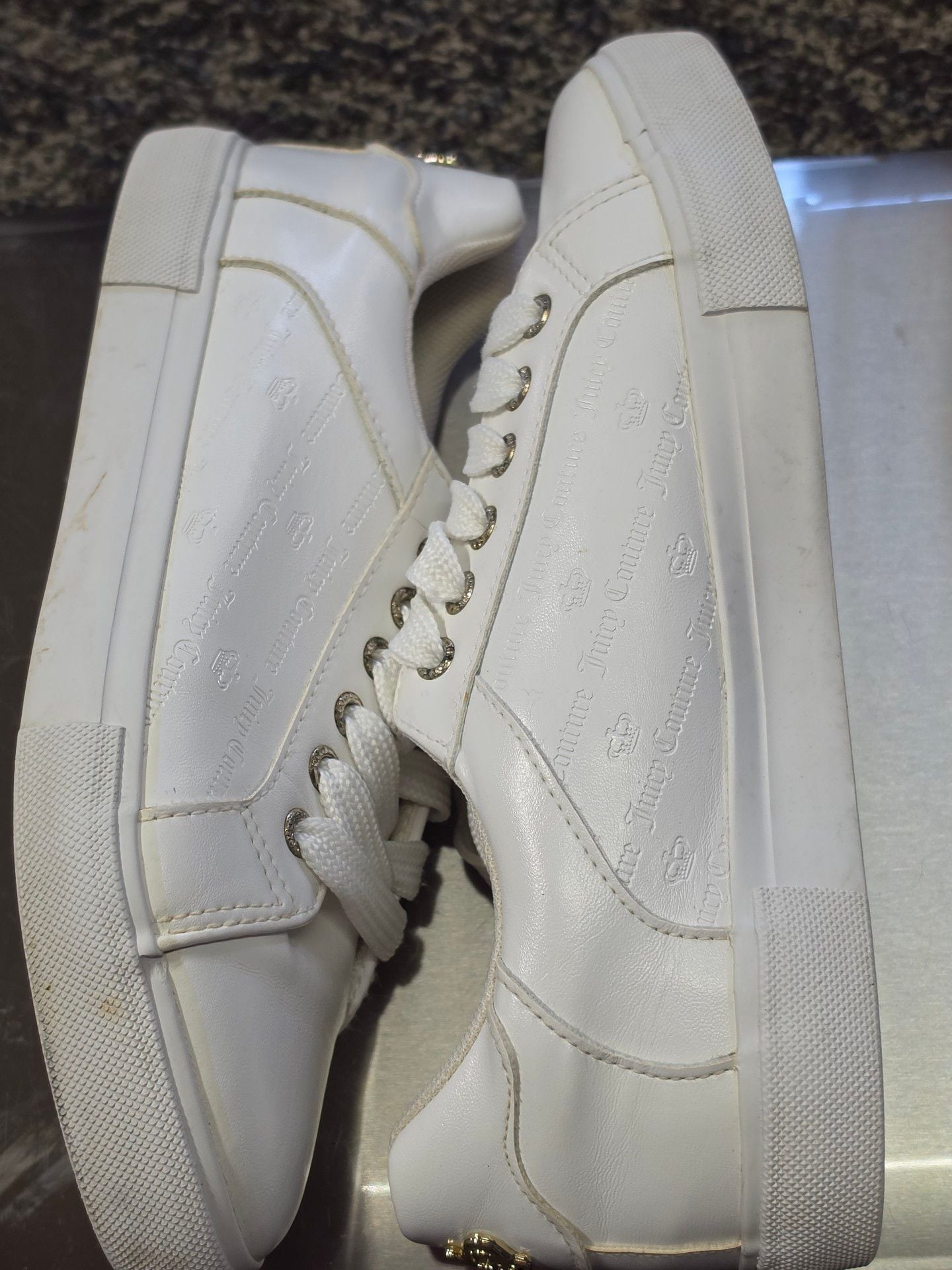 Juicy Couture Cheer White Sneakers 4