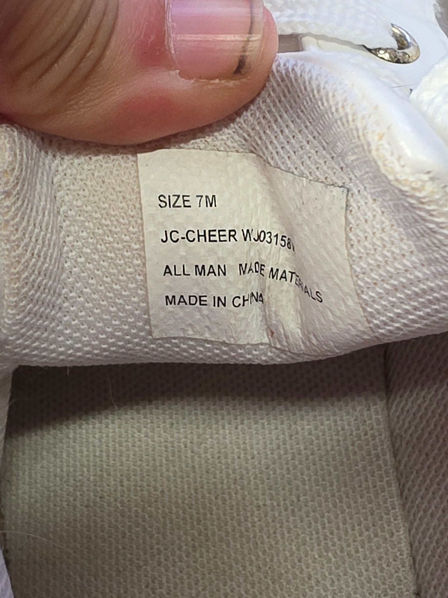 Juicy Couture Cheer White Sneakers 9