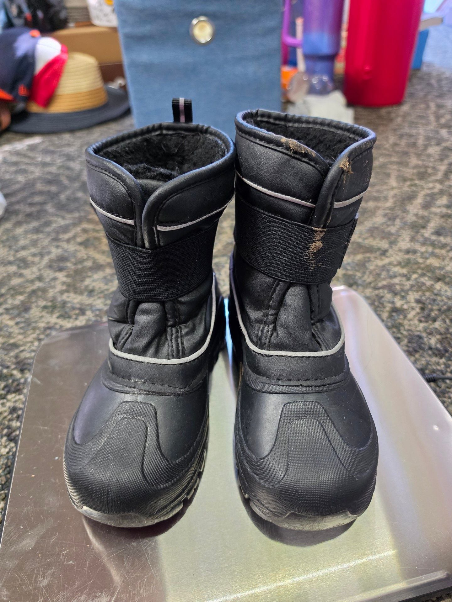 Black Winter Snow Boots 3