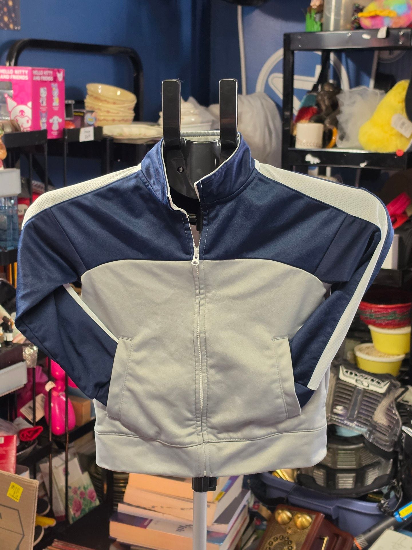 Athletic Works Track Jacket Size Xs (4-5) Blue 2