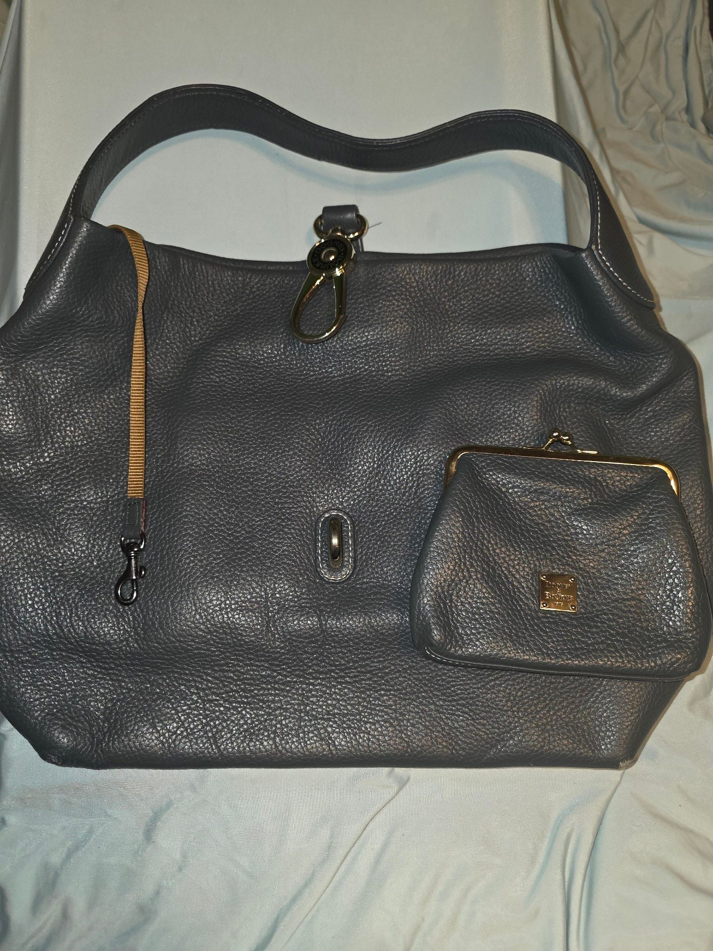 Dooney & Bourke Logo Lock Shoulder Bag With Matching Wallet 1