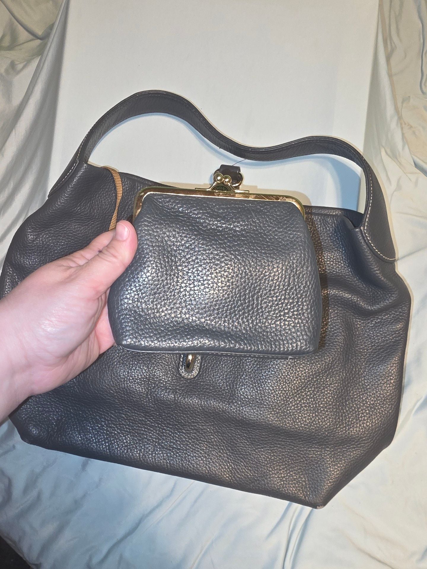 Dooney & Bourke Logo Lock Shoulder Bag With Matching Wallet 2