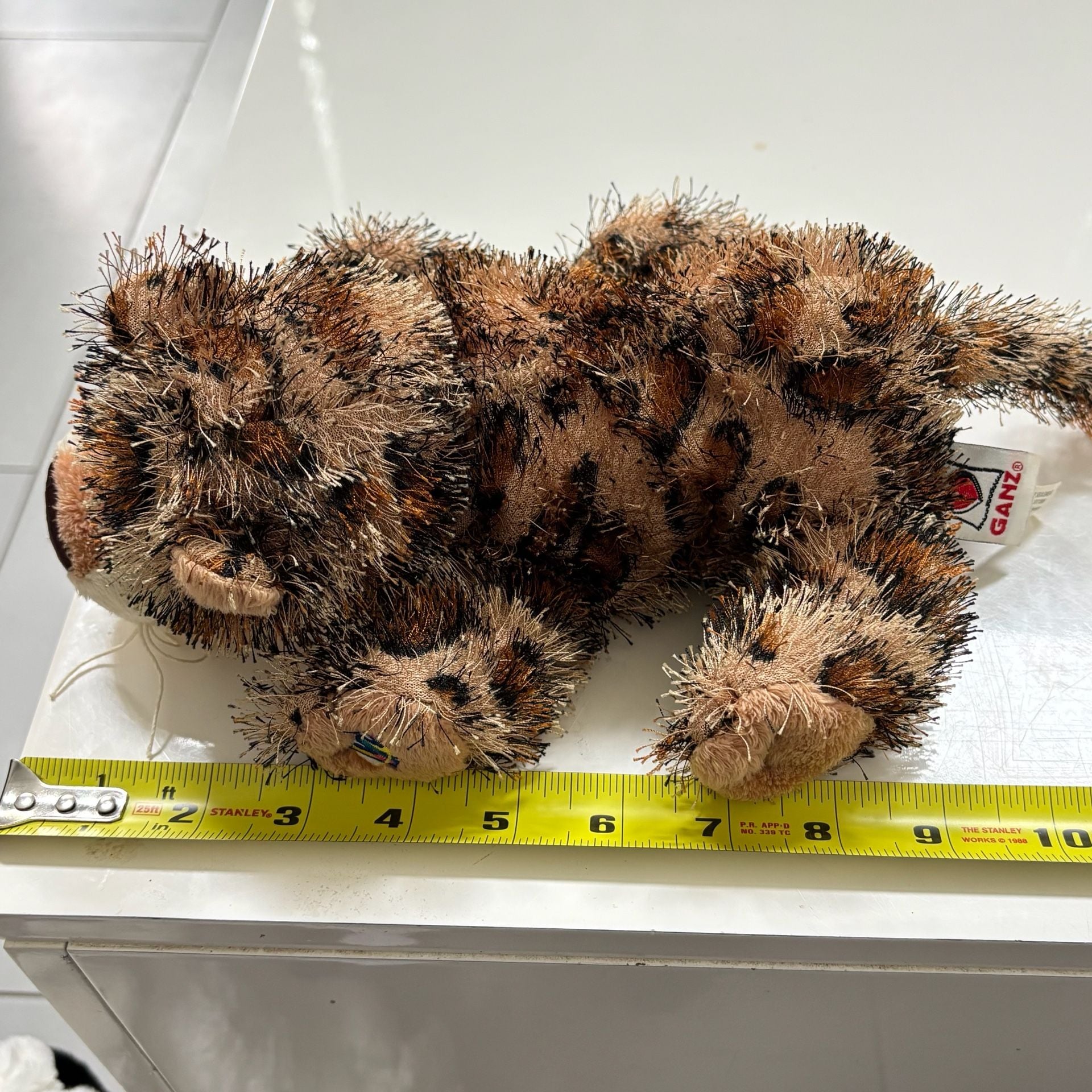 Ganz Webkinz Leopard HM031, 9” Plush stuffed animal toy, 6