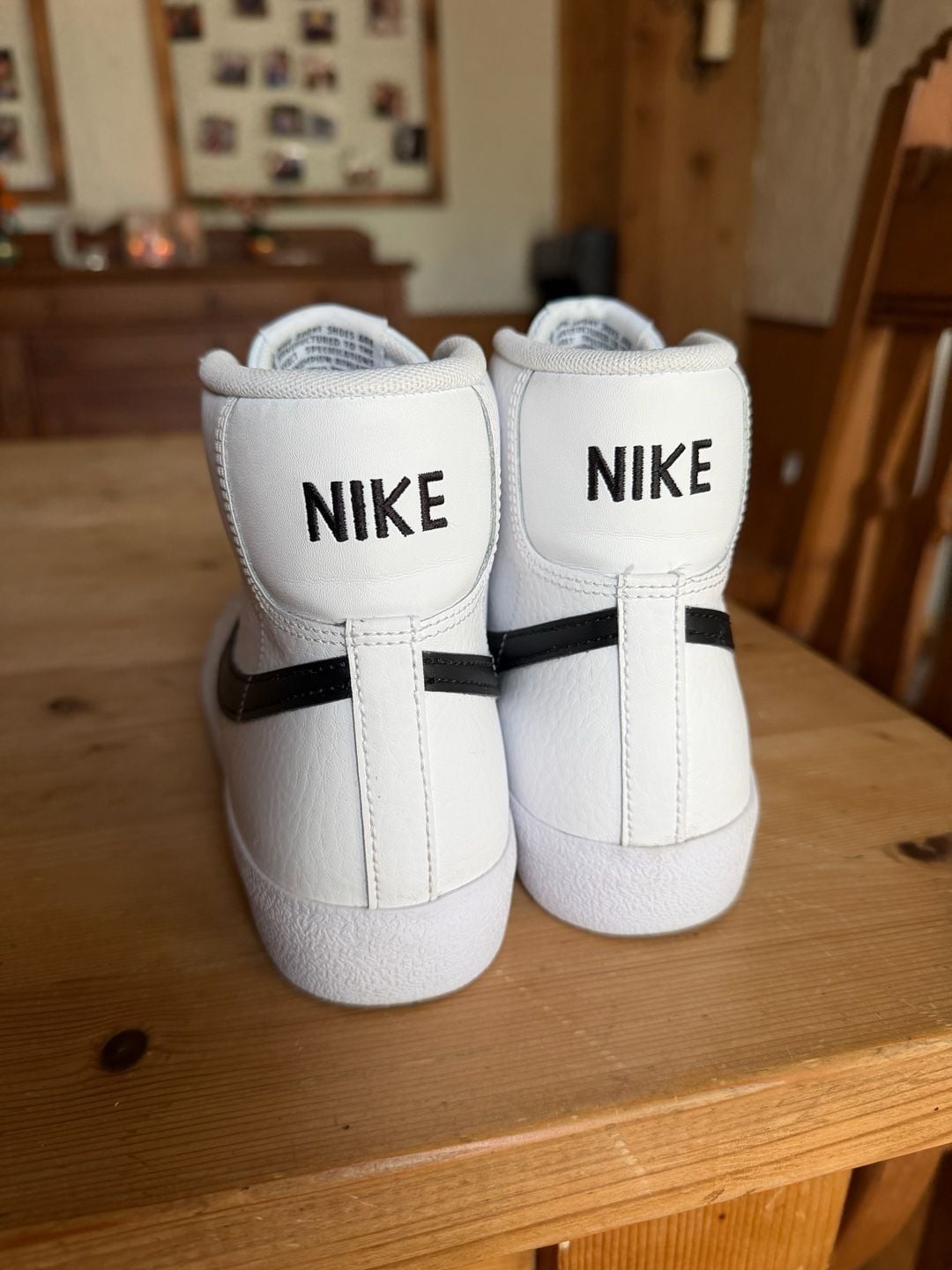 Nike Blazer Mid '77 GS Size 5Y White Black Casual Sneakers 4