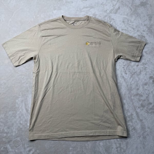 Lands End Guiding Eyes For The Blind T-Shirt Size M Tan