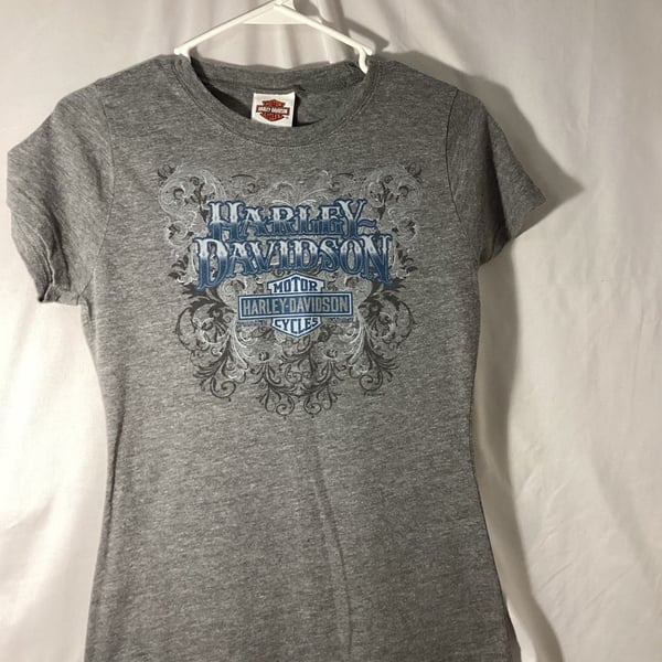 Harley Davidson T-Shirt Size Medium Gray Electric City Scranton PA