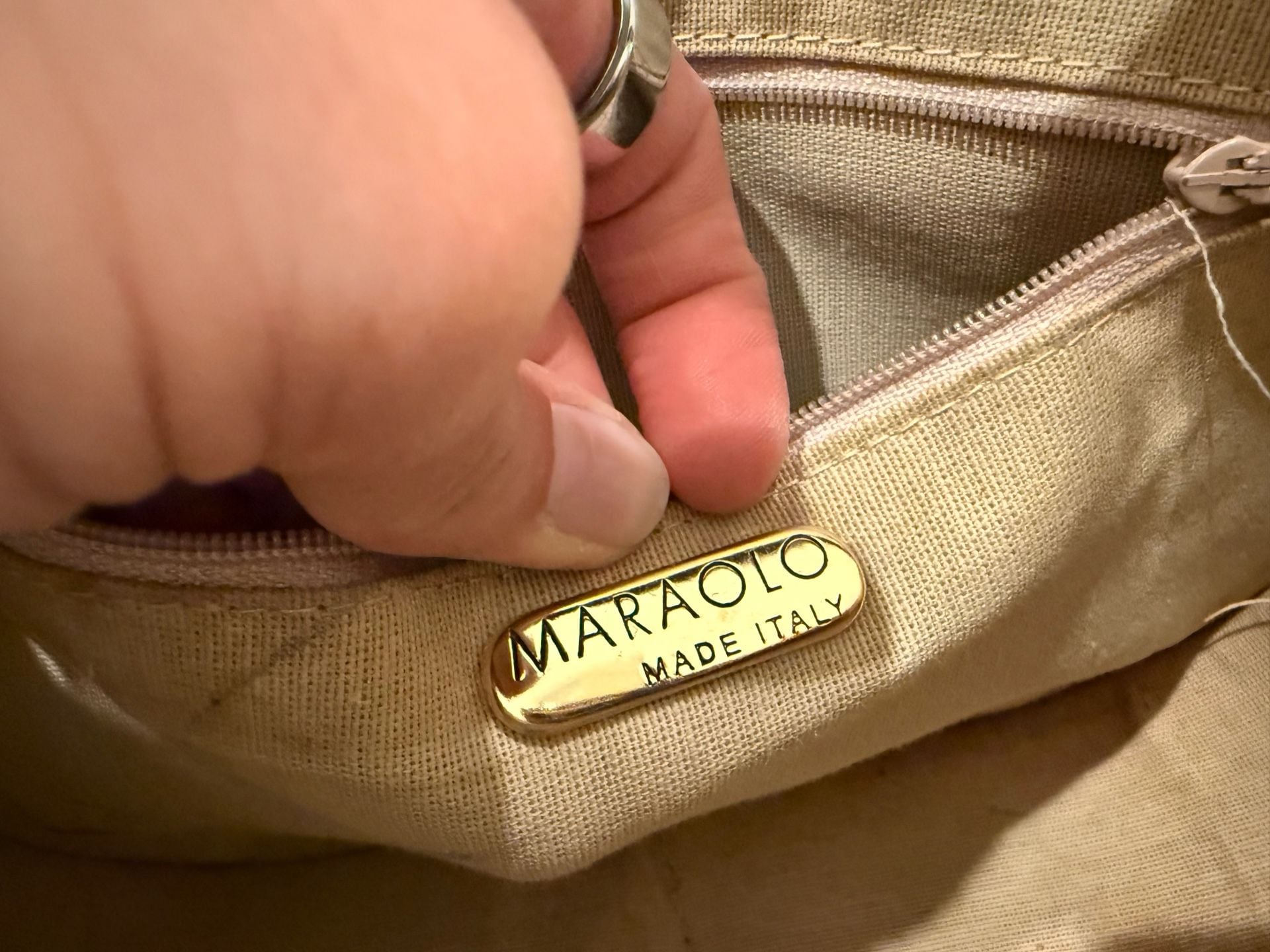 Maraolo Original Leather Crossbody Bag Dark Blue Vintage 9