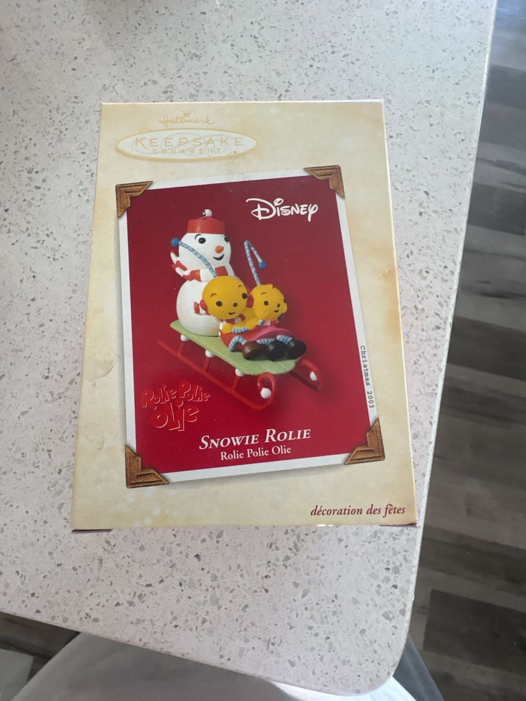 New Hallmark Disney Keepsake Ornament Snowie Rolie Rolie Polie Olie Disney 2003
Never been out of the box! 1