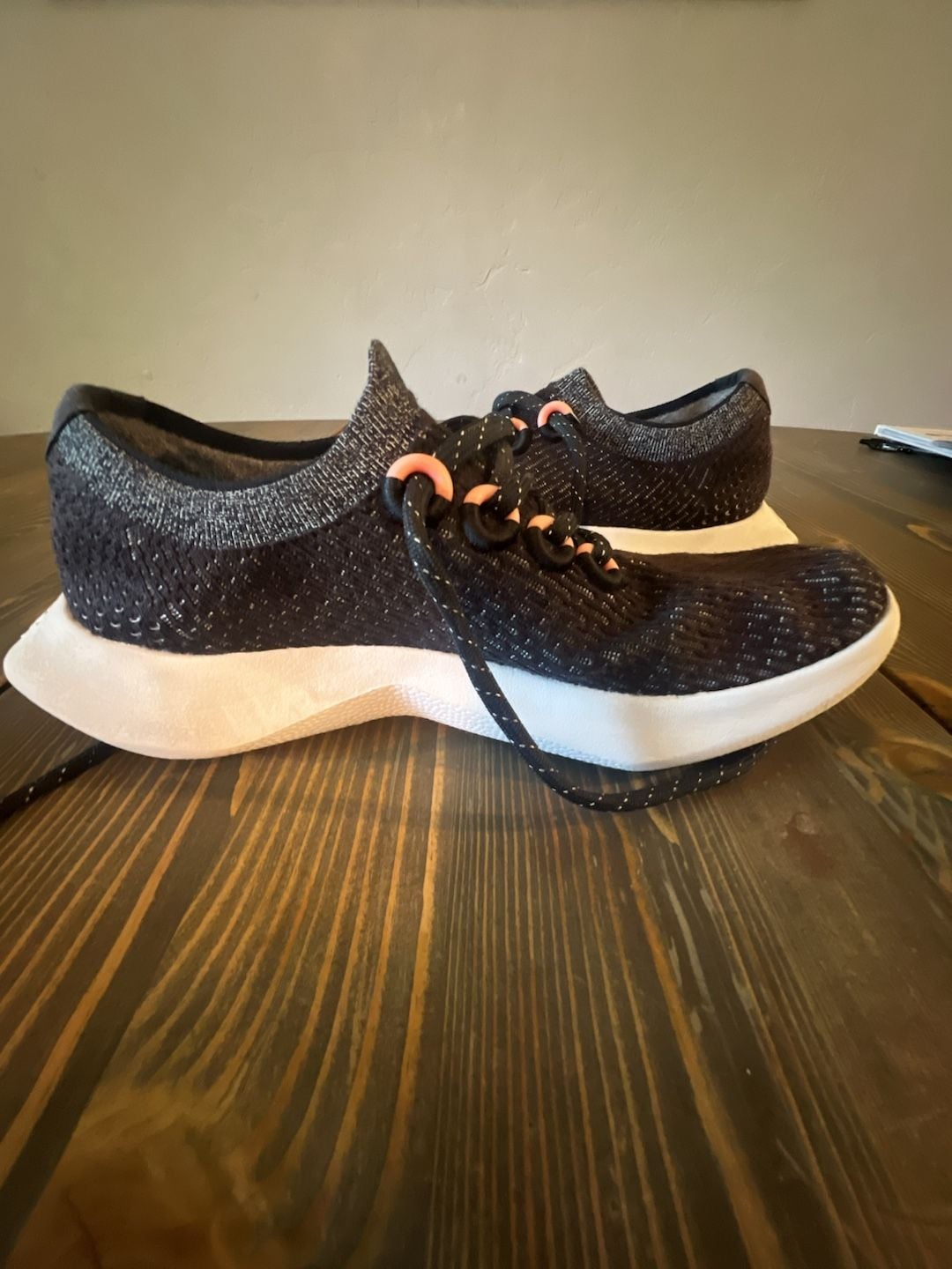 Allbirds Tree Dasher 2 8.5W Running Shoes Black Bloom Coral 7