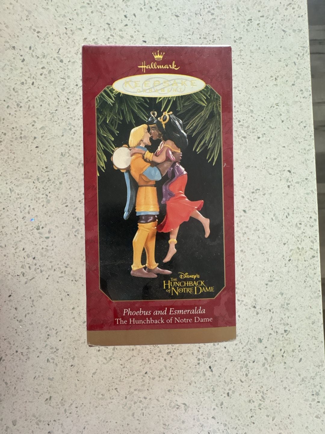 New Magic Hallmark Keepsake Ornament Phoebus and Esmeralda The Hunchback of Notre Dame 2003 2