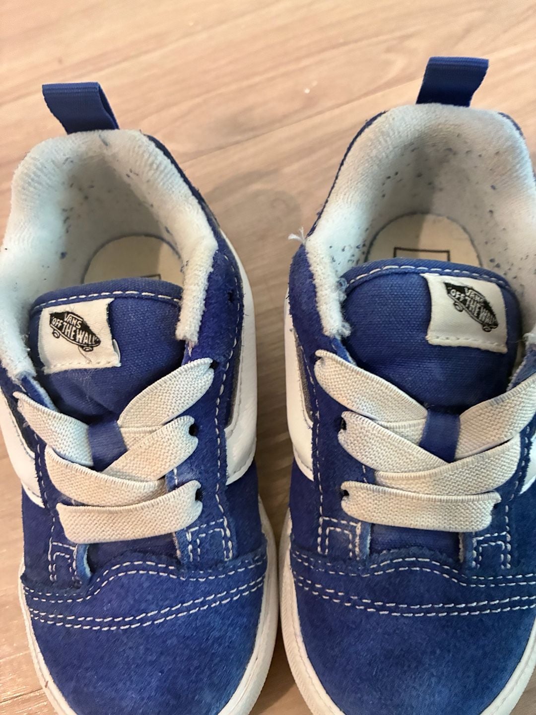 Vans Old Skool Blue Suede Sneakers Toddler Size 9 5