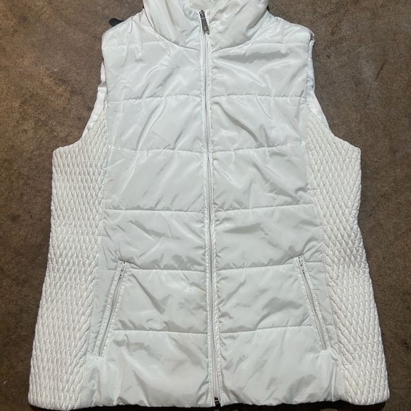 Liz Clairborne Quilted Puffer Jacket Vest