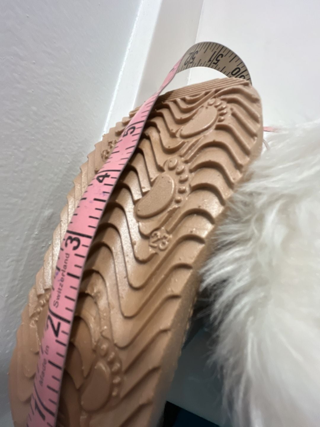 China Buttons City Toddler Boots Tan Faux Fur Winter Snow 10