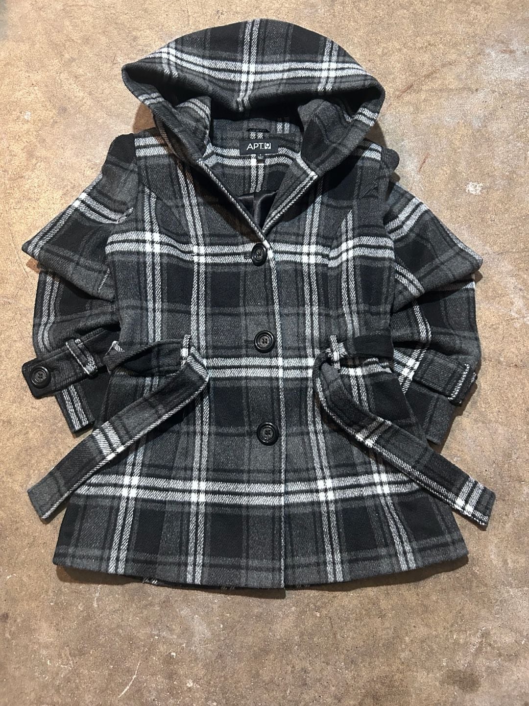 Apt. 9 Flannel Hoodie w/ Adjustable Waist 2