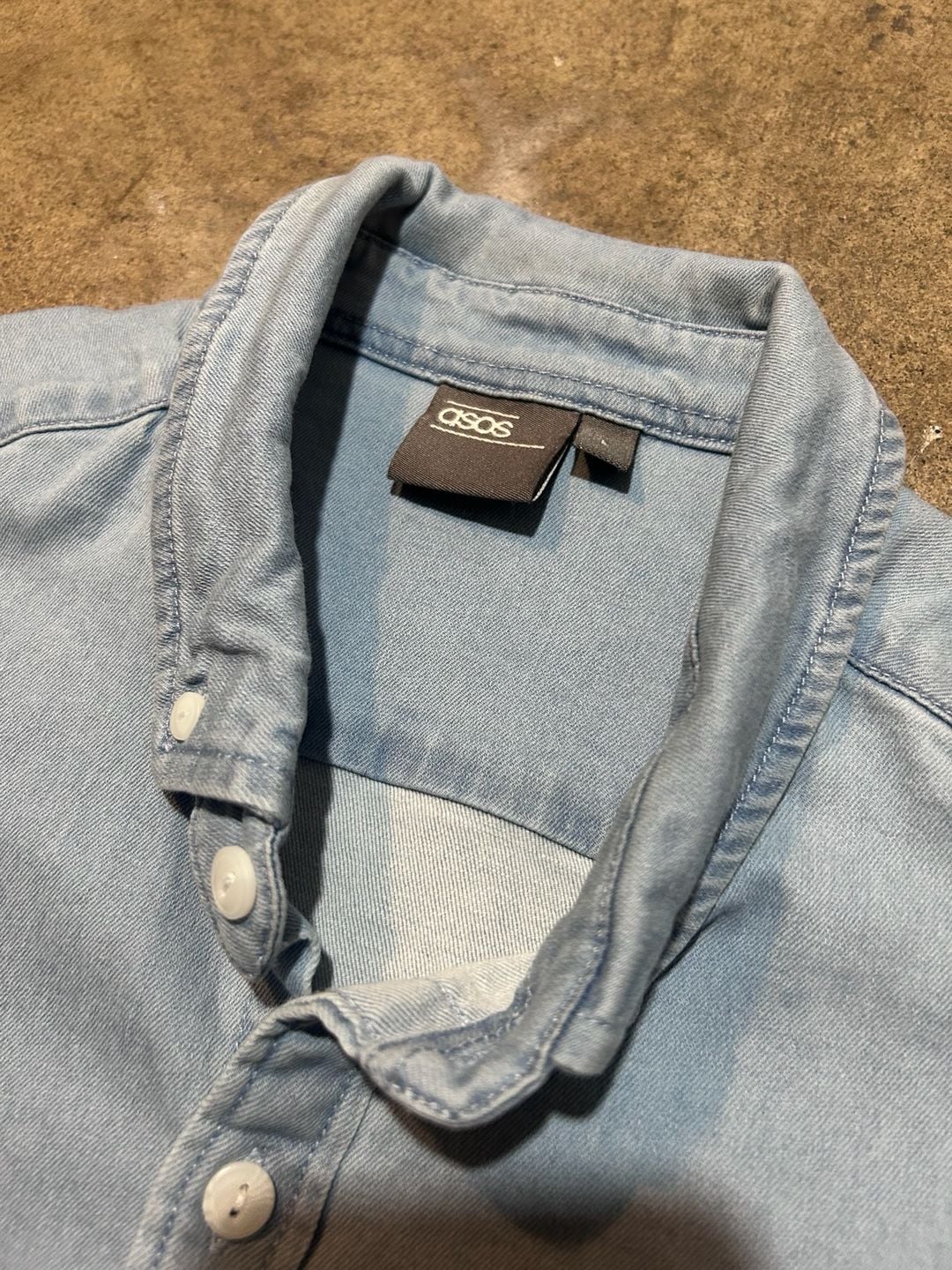 ASOS Blue Denim Button Up 3