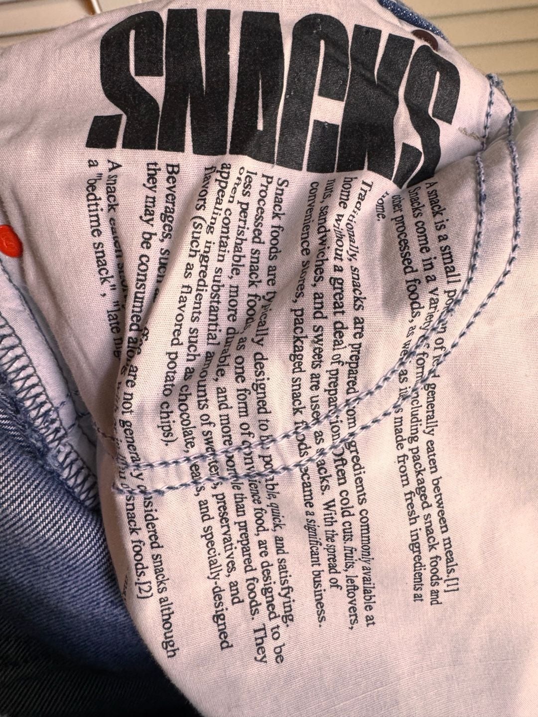 Mother Snacks The Half Eaten Fray Jeans Size 27 Blue Denim 9