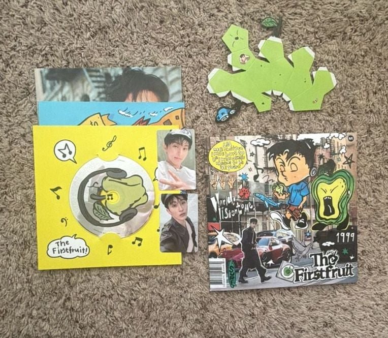Mark NCT The Firstfruit Square Flap Ver Album 2