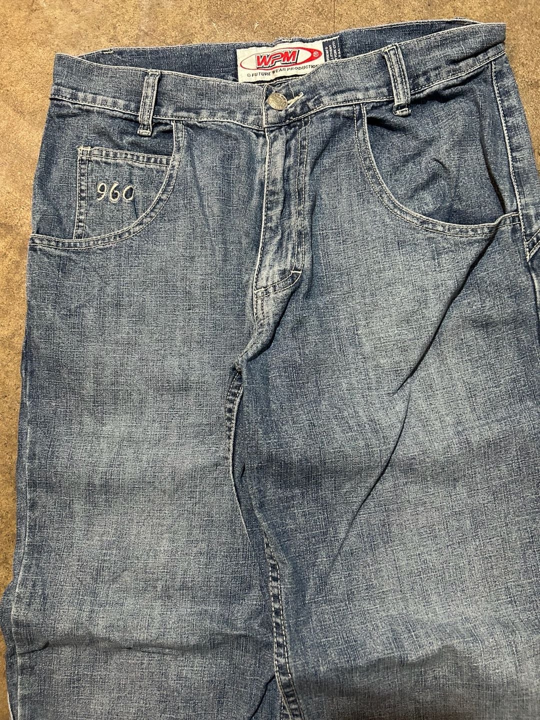 Vintage WPM Racing Embroidered Denim 3