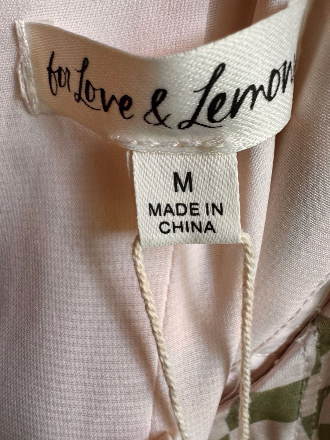 For Love & Lemons Alabaster Swirl Corset Crop Top Size M 4