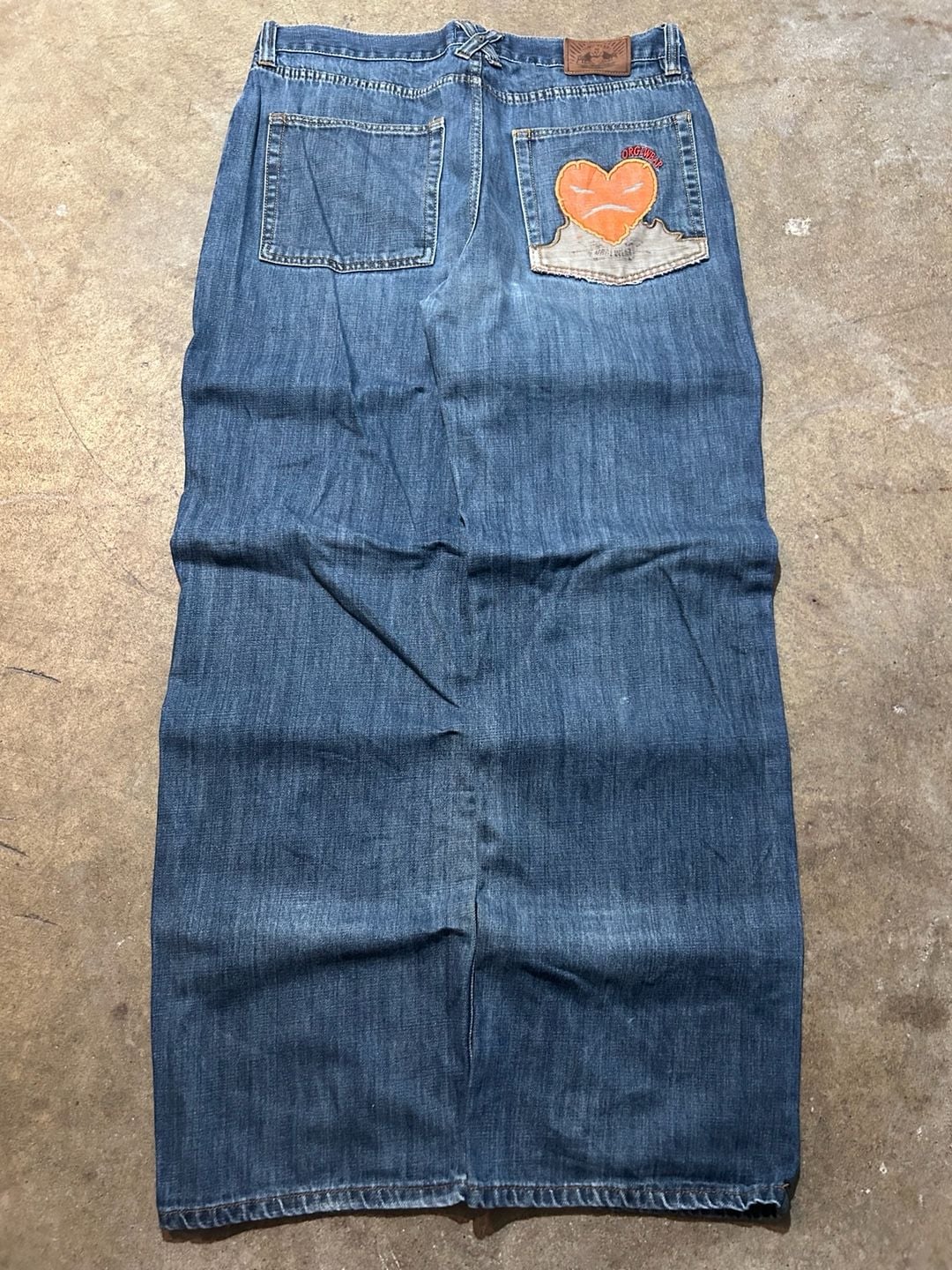 Vintage European “OrgiWear” Embroidered Denim 3