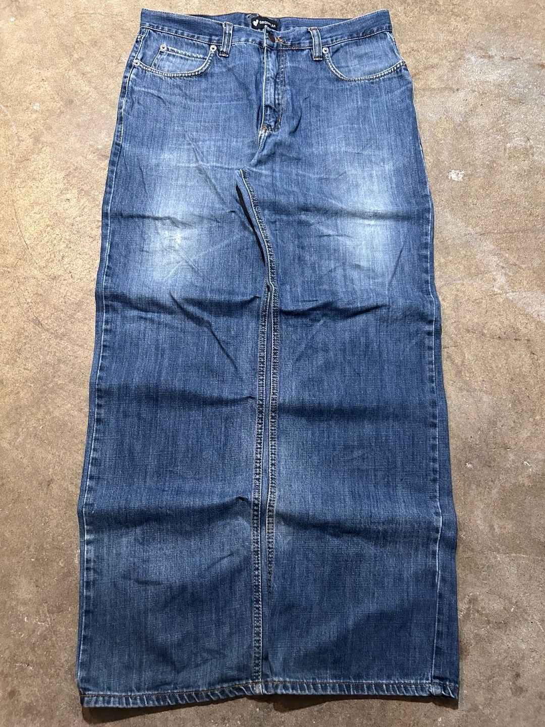 Vintage European “OrgiWear” Embroidered Denim 4