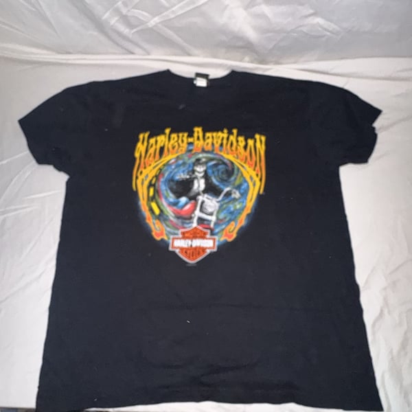Harley-Davidson T-Shirt Size XL Black Gulf Coast New Port Richey FL