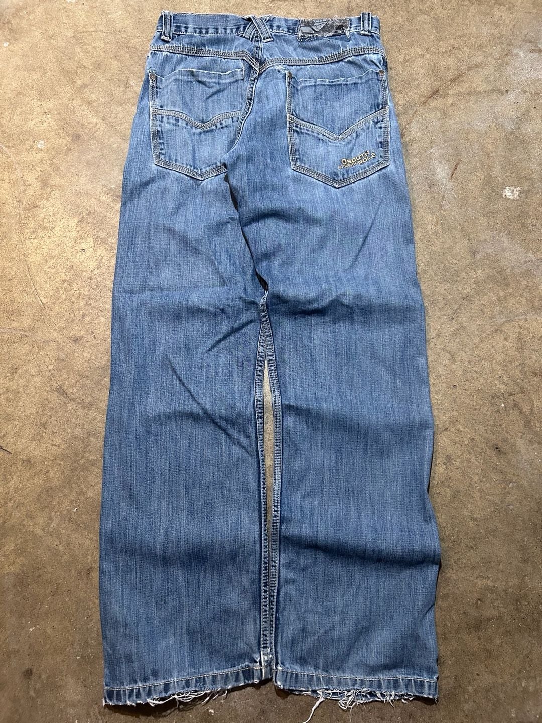 Vintage Southpole Embroidered Denim Jeans 3