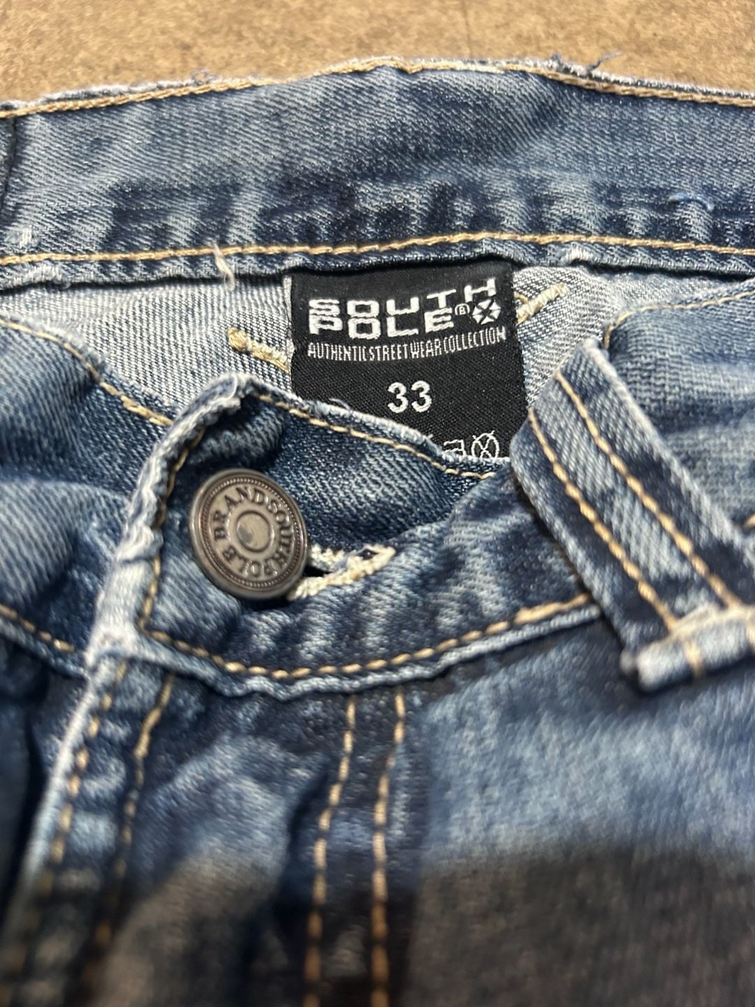 Vintage Southpole Embroidered Denim Jeans 6